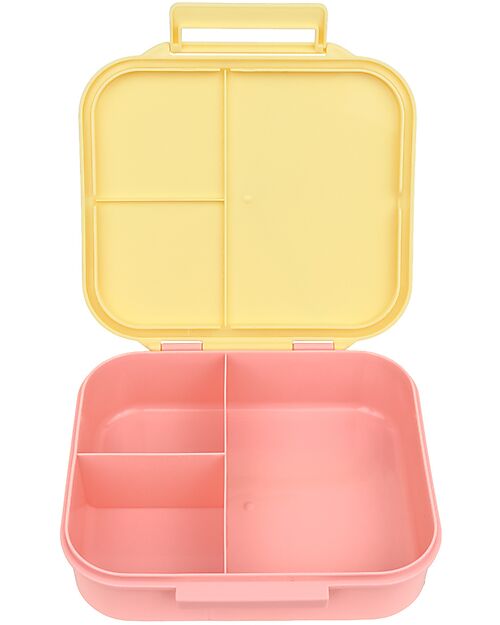 A Little Lovely Company Lunch Box 3 Compartments - Shooting Stars - 17 x 5 x 18 cm Snack Boxes