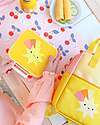 A Little Lovely Company Lunch Box 3 Compartments - Shooting Stars - 17 x 5 x 18 cm Snack Boxes