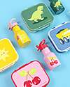 A Little Lovely Company Lunch Box 3 Compartments - Shooting Stars - 17 x 5 x 18 cm Snack Boxes