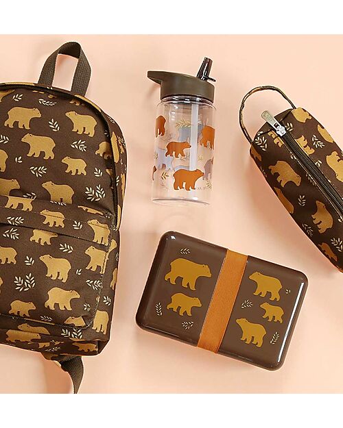 A Little Lovely Company Lunch Box - Bears - BPA Free! Snack Boxes