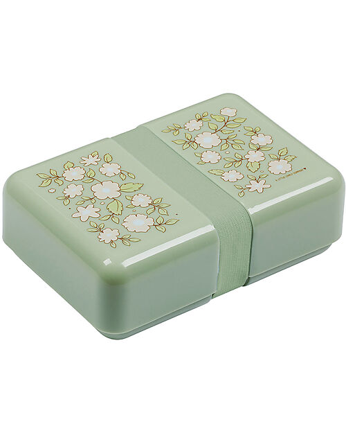 A Little Lovely Company Lunch Box - Blossom Sage - BPA Free! Snack Boxes