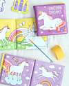 A Little Lovely Company Magic Bath Book - Unicorn Dreams Bath Toys