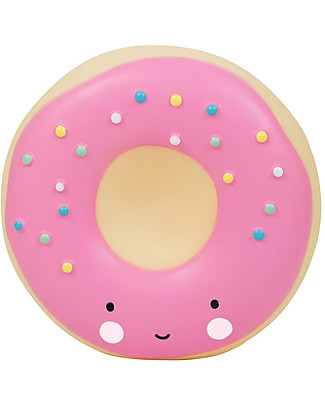 A Little Lovely Company Moneybox, Donut - Pink Money Box