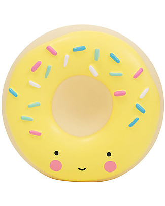 A Little Lovely Company Moneybox, Donut - Yellow Money Box