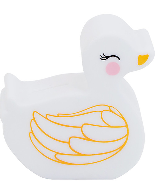A Little Lovely Company Moneybox, Duck - White Purses