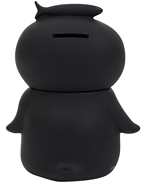 A Little Lovely Company Moneybox, Penguin - White/Black Purses
