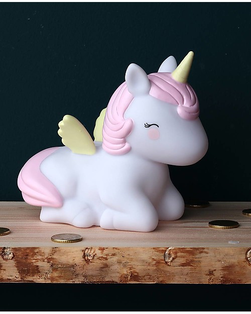 A Little Lovely Company Moneybox, Unicorn - Pink Purses