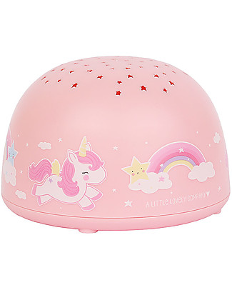 A Little Lovely Company OUTET LED Projector Light, Unicorn - Star - Showroom Sample Bedside Lamps