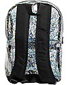 A Little Lovely Company OUTLET Backpack: Glitter - Transparent/Black - Showroom Sample Kindergarten Backpacks