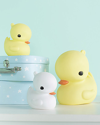 A Little Lovely Company OUTLET Big LED Light, Duck - Yellow - Showroom Sample Bedside Lamps