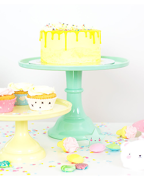A Little Lovely Company OUTLET Cake Stand Large - Mint - Showroom Sample Bowls & Plates