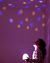 A Little Lovely Company OUTLET LED Projector Light, Rainbow - Star - Showroom Sample Bedside Lamps