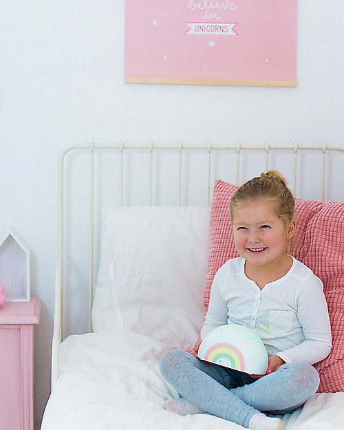 A Little Lovely Company OUTLET LED Projector Light, Rainbow - Star - Showroom Sample Bedside Lamps