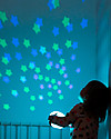 A Little Lovely Company OUTLET LED Projector Light, Rainbow - Star - Showroom Sample Bedside Lamps