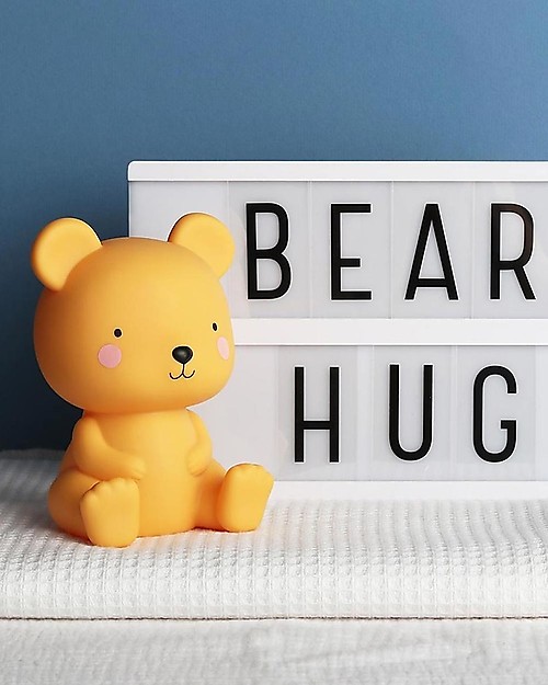 A Little Lovely Company OUTLET Little LED Light, Bear - Showroom Sample Bedside Lamps