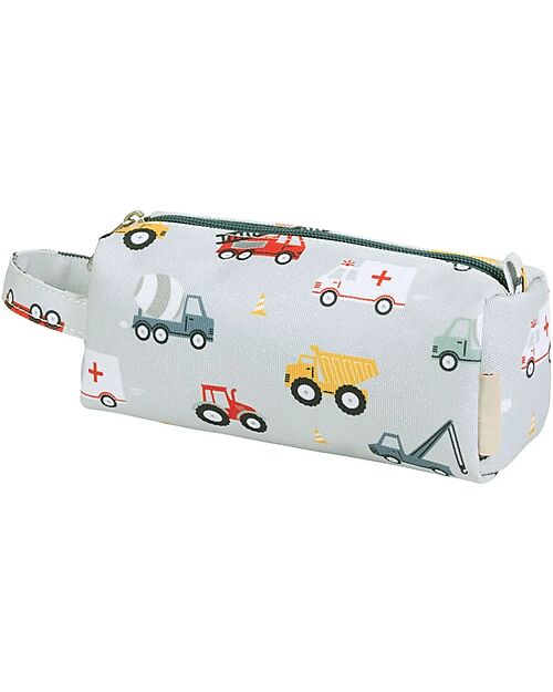A Little Lovely Company Pencil Case - 20x8x7 cm - Vehicles Pencil Cases