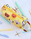 A Little Lovely Company Pencil Case for School with Zipper Closure - Animal friends - 20x8x7 cm Pencil Cases