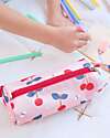 A Little Lovely Company Pencil Case for School with Zipper Closure - Cherries - 20x8x7 cm Pencil Cases