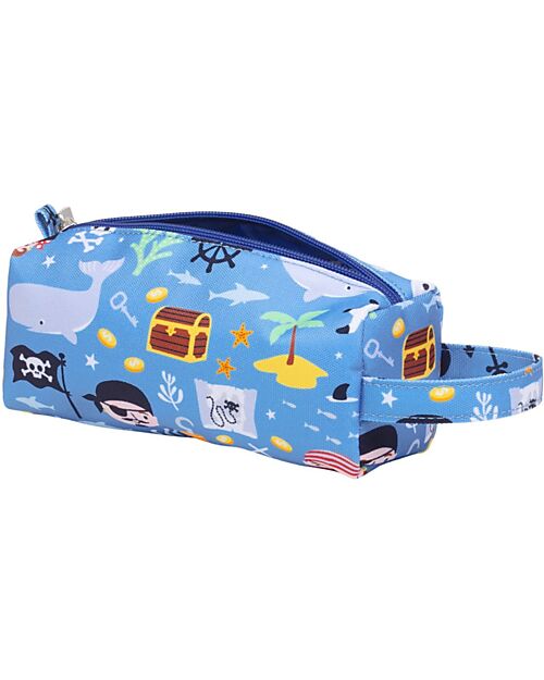 A Little Lovely Company Pencil Case for School with Zipper Closure - Pirates - 20x8x7 cm Pencil Cases