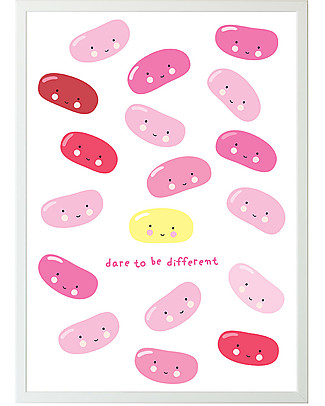 A Little Lovely Company Poster, Jelly Beans - A3 Posters