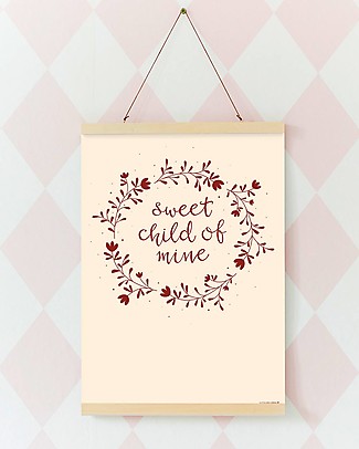 A Little Lovely Company Poster Sweetchild - 50x70 cm Posters