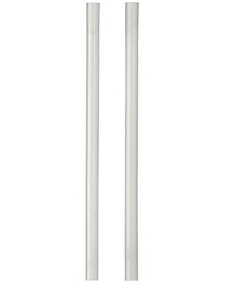 A Little Lovely Company Set of 2 Straws - Fits Drink Bottles with Stickers, 400 ml BPA-Free Bottles
