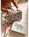 A Little Lovely Company Set of 2 Suitcases for toys - Dinosaurs Suitcases for Games