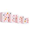 A Little Lovely Company Set of Lunch and Snack Boxes - Hearts Snack Boxes