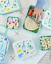 A Little Lovely Company Set of Lunch and Snack Boxes - Jungle Snack Boxes