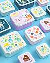 A Little Lovely Company Set of Lunch and Snack Boxes - Jungle Snack Boxes