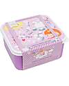 A Little Lovely Company Set of Lunch and Snack Boxes - Princesses Snack Boxes