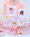 A Little Lovely Company Set of Lunch and Snack Boxes - Princesses Snack Boxes