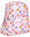 A Little Lovely Company Small Backpack - Hearts - 23,5x30x10 cm Kindergarten Backpacks