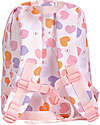 A Little Lovely Company Small Backpack - Hearts - 23,5x30x10 cm Kindergarten Backpacks