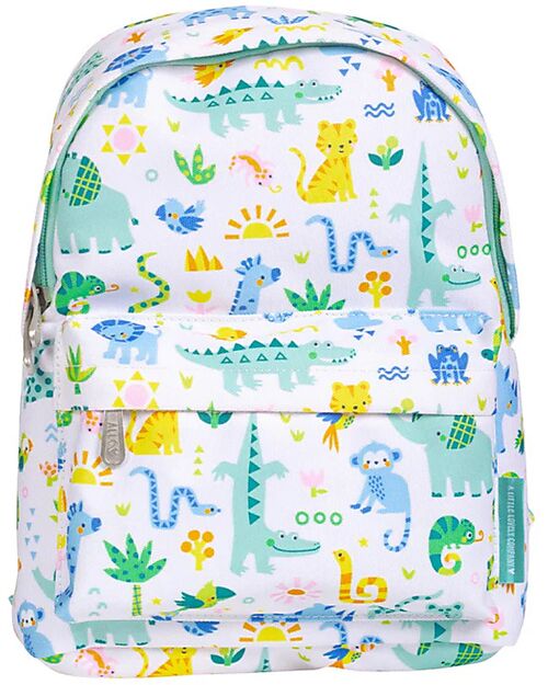 A Little Lovely Company Small Backpack - Jungle - 23,5x30x10 cm Kindergarten Backpacks