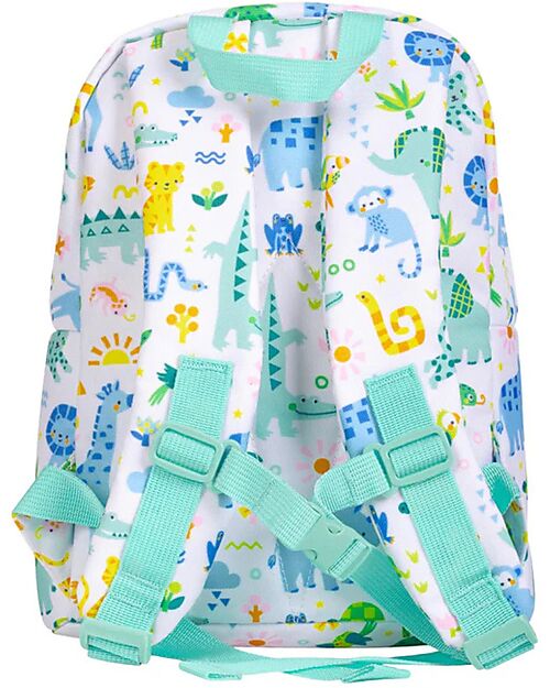 A Little Lovely Company Small Backpack - Jungle - 23,5x30x10 cm Kindergarten Backpacks