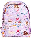 A Little Lovely Company Small Backpack - Princesses - 23,5x30x10 cm Kindergarten Backpacks