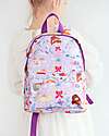 A Little Lovely Company Small Backpack - Princesses - 23,5x30x10 cm Kindergarten Backpacks