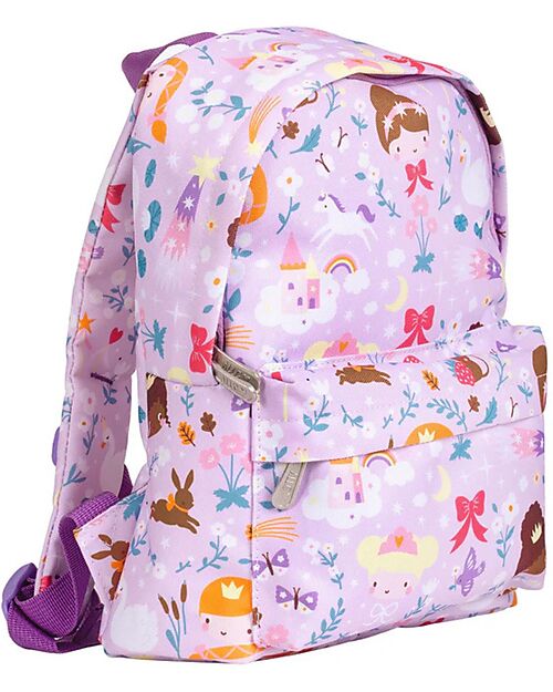 A Little Lovely Company Small Backpack - Princesses - 23,5x30x10 cm Kindergarten Backpacks