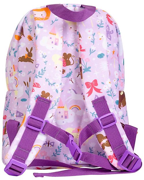 A Little Lovely Company Small Backpack - Princesses - 23,5x30x10 cm Kindergarten Backpacks
