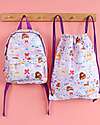 A Little Lovely Company Small Backpack - Princesses - 23,5x30x10 cm Kindergarten Backpacks