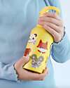 A Little Lovely Company Stainless Steel Drink Bottle - 350ml - Animal Friends Non-Thermal Water Bottles