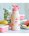 A Little Lovely Company Stainless Steel Drink Bottle - 350ml - Ice-Cream Thermos Bottles