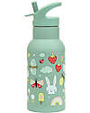 A Little Lovely Company Stainless Steel Drink Bottle - 350ml - Joy Thermos Bottles