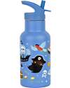 A Little Lovely Company Stainless Steel Drink Bottle - 350ml - Pirates Thermos Bottles