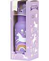 A Little Lovely Company Stainless Steel Drink Bottle - 350ml - Unicorn Dreams Non-Thermal Water Bottles