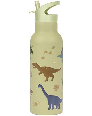 A Little Lovely Company Stainless Steel Drink Bottle - 500 ml - Forest Friends Thermos Bottles