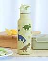 A Little Lovely Company Stainless Steel Drink Bottle - 500 ml - Forest Friends Thermos Bottles
