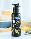 A Little Lovely Company Stainless Steel Drink Bottle - 500 ml - Galaxy Thermos Bottles