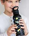 A Little Lovely Company Stainless Steel Drink Bottle - 500 ml - Galaxy Thermos Bottles